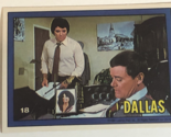 Dallas Tv Show Trading Card #18 JR Ewing Larry Hangman Patrick Duffy - £1.95 GBP