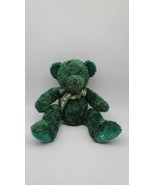 VINTAGE Toys for Target Gund Green Teddy Bear Plush Stuffed Animal Plaid... - £19.11 GBP