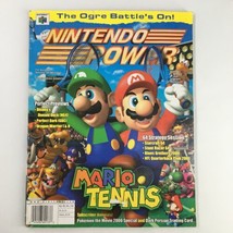 Nintendo Power Magazine Vol 134 August 2000 Mario Tennis Dragon Warrior w Poster - $28.50