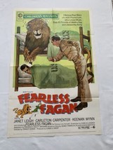 Fearless Fagan, 1973 Vintage original one sheet movie poster, Action/Adventure - £39.68 GBP