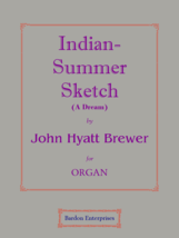 Indian Summer Sketch (A dream) by Dr John H. Brewer - £11.58 GBP