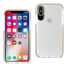 [Pack Of 2] Reiko I Phone X/iPhone Xs Soft Transparent Tpu Case In Clear Gold - £19.64 GBP