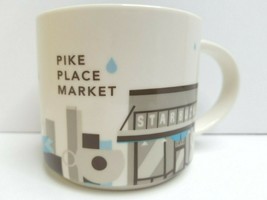 Starbucks Pike Place Market 2017 You Are Here Coffee Cup Tea Mug Fun Gif... - $24.62