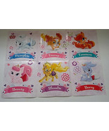 Disney princess disney palace pets  6 character poster teacup beauty berry - $19.75
