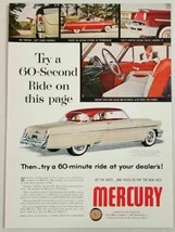 1953 Print Ad The &#39;53 Mercury 2-Door Test Drive at Dealer - £7.30 GBP