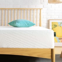 Zinus 10 Inch Green Tea Essential Memory Foam Mattress, Bed-In-A-Box,, White. - £169.11 GBP