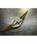 GOOD HUMOR ICE CREAM HAT BADGE RARE PORCELAIN ENAMEL WINGS - $5,627.72 MXN