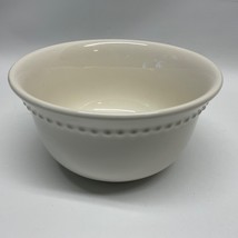 1 Pottery Barn EMMA Bowl White / Off White Hobnail Coupe Cereal Portugal NWOT - £15.76 GBP