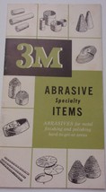 Vintage 3M Abrasive Specialty Items Brochure - £3.15 GBP