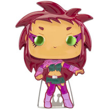 Teen Titans Go! tNBtS 4&quot; Pop! Enamel Pin - Starfire - £27.11 GBP