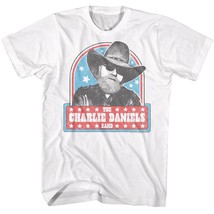 Charlie Daniels Band All-American Stars Men&#39;s T Shirt Country Southern Rock Band - £23.20 GBP+