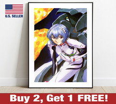 Neon Genesis Evangelion Rei Ayanami 18&quot; x 24&quot; Anime Poster Print Sadamoto 6 - £10.60 GBP