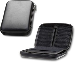 Travigo Leatherette Organizer Hard Shell Case Portable Tech Gadget, Black - £26.74 GBP