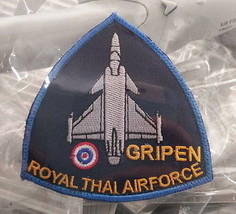 GRIPEN WING7 ROYAL THAI AIR FORCE PATCH, RTAF PATCH - $9.95
