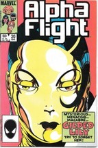 Alpha Flight Comic Book #20 Marvel Comics 1985 VERY FINE+ - £2.39 GBP