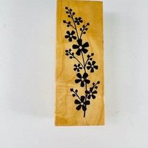 Vintage Great Impressions Pansy Flowers Rubber Stamp G284 - £10.29 GBP