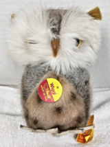 Steiff Wiggi Owl w Original Tags and Button 6 1/4 inches Nice Clean Shape - €50,92 EUR