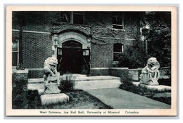 Gioia Neff Hall Università Di Missouri Columbia MO Unp Fototipia Cartolina R6 - £7.32 GBP