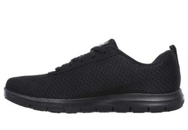 Skechers Work Women&#39;s Ghenter-Bronaugh Black Size 9.5 Wide - £41.09 GBP