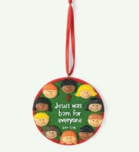 MUST SEE》Jesus Was Born for Everyone Christmas Around the World Tree Ornament - £7.89 GBP