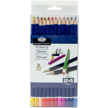 essentials(TM) Colored Pencils 24/Pkg- - £13.92 GBP