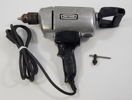*Y) Vintage Sears Craftsman 1/2&quot; Electric Reversible Drill 315.11390 3/4... - €21,30 EUR
