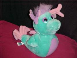 11&quot; Wuzzles  Moosel  Part Moose Seahorse Plush Stuffed Toy By Hasbro From 1984 - £38.93 GBP