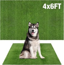 Xx-Large Dog Potty Turf Grass, 4Ftx6Ft Pets Training Fake Grass Pee Pad, Dog Gra - £36.36 GBP