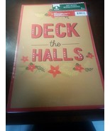 Christmas House Deck The Halls Gift Boxes 2 PC 17 X 11 X 2.5 In - $12.75