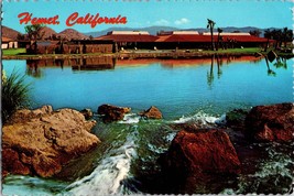 Vtg Postcard Hemet California, San Jacinto Mountain, Mobile Homes - £5.23 GBP