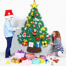DIY Felt Christmas Tree New Year Toddler Kids Handmade Gift Toys Door Wall Hangi - £53.41 GBP
