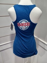 New Texas Rangers MLB Women Tank Top Shirt Size Small Baseball - £10.99 GBP