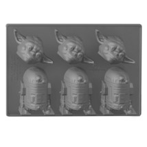 Underground Toys Yoda &amp; R2 Star Wars Home Kitchen Ice Cube Tray - £15.01 GBP