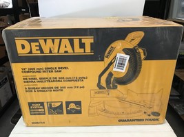 DEWALT DWS715 15 Amp 12 in. Electric Single-Bevel Compound Miter Saw Sea... - $249.99