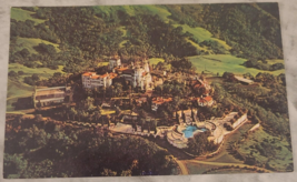 Arial View of Hearst Castle and Grounds - California - Vintage Postcard - £6.05 GBP