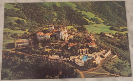 Arial View of Hearst Castle and Grounds - California - Vintage Postcard - £5.78 GBP