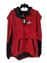 Men&#39;s 100 Thieves Geography Anorak Hooded Windbreaker Pullover Jacket Si... - $293.03