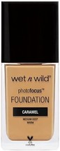 Wet N Wild  Photo Focus Foundation, Caramel 374C , 1 Fluid Ounce - NEW *... - $5.89