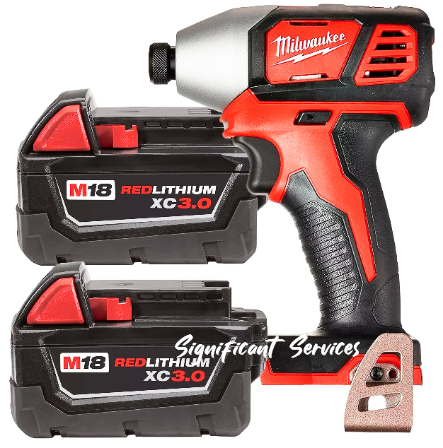 New Milwaukee 2656-20 1/4 Hex Impact Drill Driver 2 48-11-1828 3.0Ah Bat... - $149.00