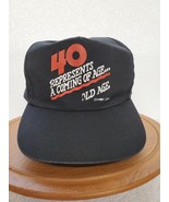 40 represents a coming of age/ old age vintage cap - $10.00