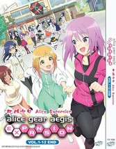 Anime Dvd Alice Gear Aegis VOL.1-12 End English Subtitle Region All + Free Ship - £22.38 GBP