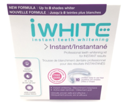 iwhite Instant Teeth Whitening Up to 8 Shades Whiter Professional Kit 10... - £38.88 GBP