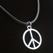 Peace Pendant Necklace - £2.35 GBP
