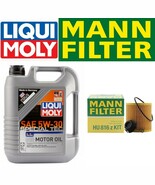 Oil Change Kit w/LIQUIMOLY 5W-30 Special Tec+MANN HU816z KIT Filter SEE ... - $1,660.69 MXN