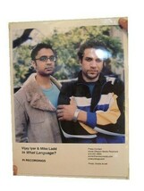 Vijay Iyer &amp; Mike Ladd Presser Photo Kit In What Language-
show original... - $26.88
