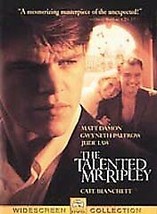 The Talented Mr. Ripley (DVD, 2000) Damon Gwyneth Paltrow Jude Law Minghella - £4.25 GBP