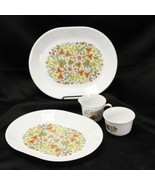 Corelle Indian Summer Platters plus Cream and Sugar Lot of 4 - €25,40 EUR
