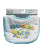 Neat Solutions Egg-Stra Cute Easter Themed Baby Bib. Babero De Bebe - $19.68