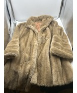 Vintage Tissavel For Country Pacer Fur Coat Jacket Size S/M Small Medium... - $2,731.16 MXN