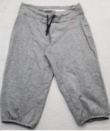 Nike Trouser Pants Women&#39;s L Gray Cotton Dri Fit Stretch High Waisted Dr... - $26.29 CAD